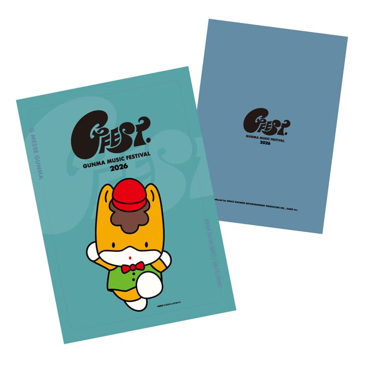 ぐんまちゃん×GFEST. ORIGINAL CLEAR FILE FOLDER (1/3)